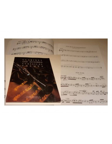 ALBUM / ONE HUNDRED -100- CLASSICAL THEMES (CLARINETE)