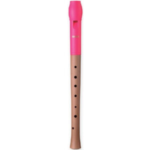 Flauta Dulce Soprano Digitación Alemana Smart WRS-4338G-PK Mixta Rosa