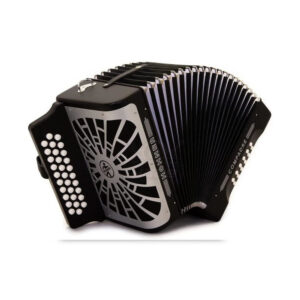 Acordeón FBbEb Hohner Compadre A-48421 Negro