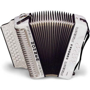 Acordeón Hohner A-5622-GCF Corona II Blanco