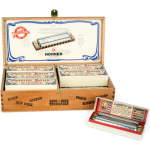Display 12 Armónicas Hohner Marine Band 125 Anniversary M202199