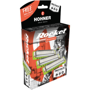 Propack 3 Armónicas Hohner Rocket Amp C-G-A 2015xp