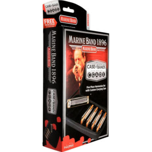 Propack 5 Armónicas Hohner Marineband C-D-E-G-A 18965xp