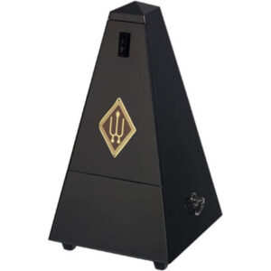 Metrónomo Wittner 816 Madera Negro Brillante
