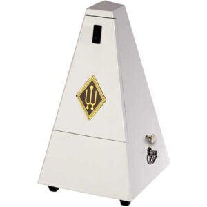 Metrónomo Wittner 817-WH Madera Blanca Brillante