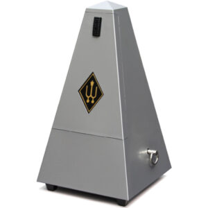 Metrónomo Wittner 845202 Designer Series Decorado Plateado Claro