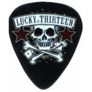 Bolsa 36 Púas Dunlop L-11 Lucky-13 Skull Dice