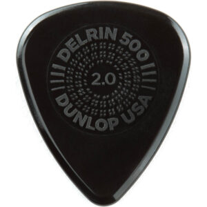 Bolsa 12 Púas Dunlop 450P-200 Prime Grip Delrin 500 2.00mm