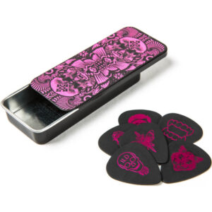 Lata 6 Púas Dunlop ILDCT-02 I Love Dust Magenta