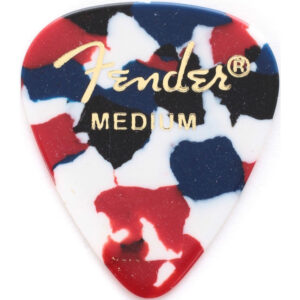 Pack 12 Púas Fender 198-0351-850 Confetti Medium