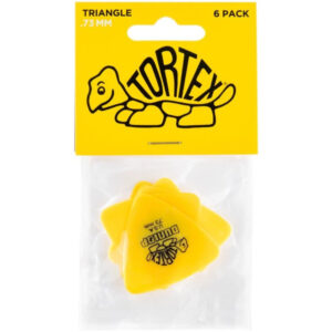 Bolsa 6 Púas Dunlop 431P-073 Tortex Triangle 0.73mm Picker