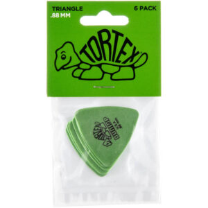 Bolsa 6 Púas Dunlop 431P-088 Tortex Triangle 0.88mm Pickers
