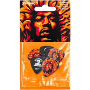 Bolsa 6 Púas Dunlop JHP-14HV Jimi Hendrix Voodoo Fire