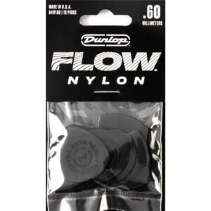 Bolsa 12 Púas Dunlop 541P-060 Flow Nylon 0.60mm Pickers