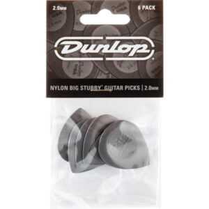Player´s Pack 6 Púas Dunlop 445P-200 Nylon Big Stubby 2.00mm
