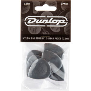 Player´s Pack 6 Púas Dunlop 445P-300 Nylon Big Stubby 3.00mm