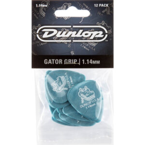 Player´s Pack 12 Púas Dunlop 417P-114 Gator Grip Standard 1.14mm