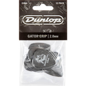 Player´s Pack 12 Púas Dunlop 417P-200 Gator Grip Standard 2.00mm