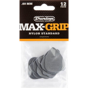 Player´s Pack 12 Púas Dunlop 449P-060 Nylon Max Grip Std 0.60mm