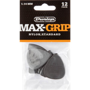 Player´s Pack 12 Púas Dunlop 449P-114 Nylon Max Grip Std 1.14mm