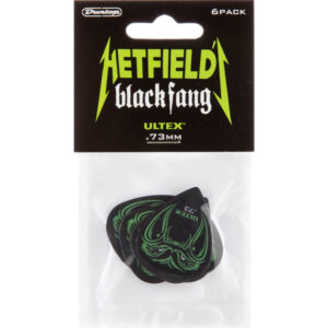 Player´s Pack 6 Púas Dunlop PH112P-073 Hetfield Black Fang 0.73mm