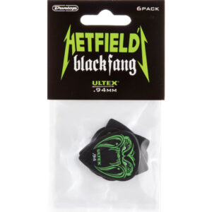 Player´s Pack 6 Púas Dunlop PH112P-094 Hetfield Black Fang 0.94mm
