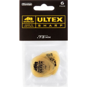 Player´s Pack 6 Púas Dunlop 433P-073 Ultex Sharp 0.73mm