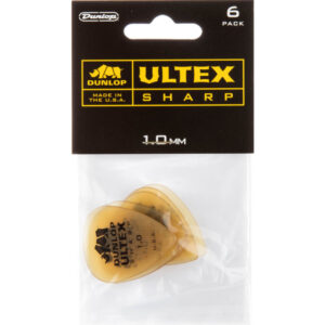 Player´s Pack 6 Púas Dunlop 433P-100 Ultex Sharp 1.00mm
