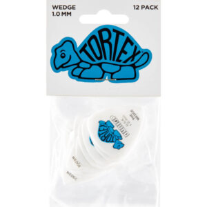 Player´s Pack 12 Púas Dunlop 424P-100 Tortex Wedge 1.00mm