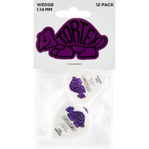 Player´s Pack 12 Púas Dunlop 424P-114 Tortex Wedge 1.14mm