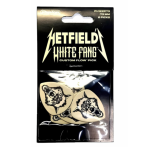 Player´s Pack 6 Púas Dunlop PH122P-073 Hetfield White Fang 0.73mm