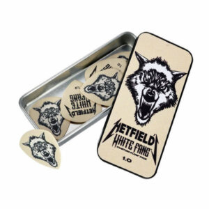 Lata 6 Púas Dunlop PH122T-073 Hetfield White Fang