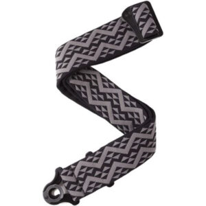 Correa D'Addario 50BAL03 Auto Lock Geometric Acolchada Negra