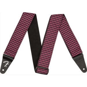 Correa Fender 099-0709-056 Houndstooth Rosa