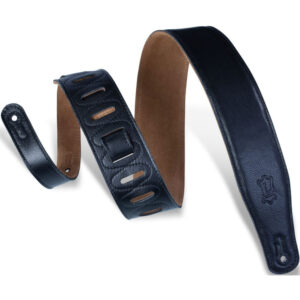 Correa Levy's M26GF-BLK Classic Series Garment Leather Negra 2½"