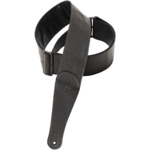 Correa Levy's M7GG3-BLK Rebel Series Garment Leather Negra 3"