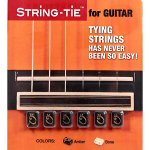 Juego 6 cubos String Tie Guitarra Clásica TSTGB Negro