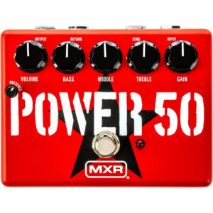 Pedal Dunlop MXR TBM-1 Tom Morello Power 50 Overdrive
