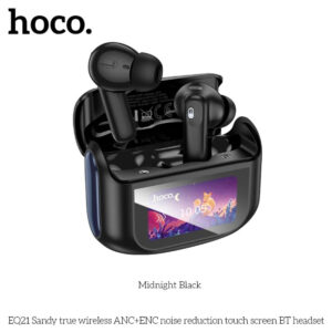 Auriculares inalámbricos HOCO EQ21 - Negro