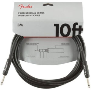 Cable Jack Fender 099-0820-024 Professional Series Negro 3m