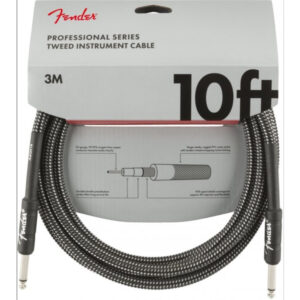 Cable Jack Fender 099-0820-062 Professional Series Tweed Gris 3m