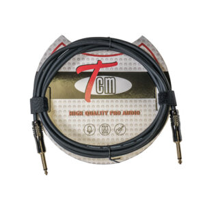 Cable Jack-Jack TCM TGJJ-3 Conector Dorado 3 Metros