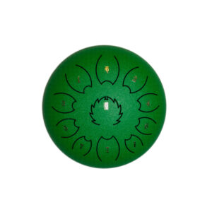 Steel Tongue Drum F-Zone STD611N Verde (6" 11 notas)