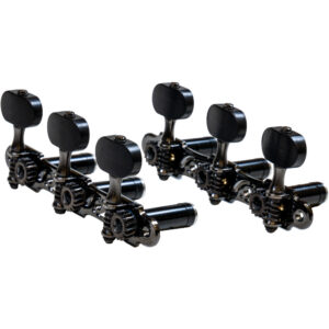 Clavijero Clásica Gotoh 35AR510S-EN-CK Tubo Aluminio Negro