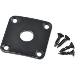 Placa Entrada Jack Gotoh Negra JCB-4-B