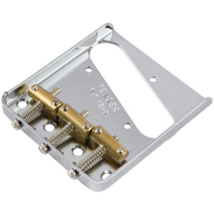 Puente Fender 3 Patines Brass American Vtge Tele Cromo 099-0806-100