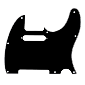 Golpeador 3 Capas Jet Guitars Telecaster S/S PT300-BK Negro
