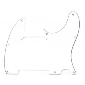 Golpeador 3 Capas Jet Guitars Telecaster S/S PT300-WH Blanco