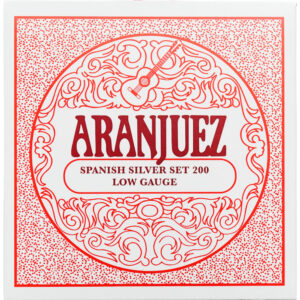 Juego Cuerdas Guitarra Clasica Aranjuez Spanish Silver 200