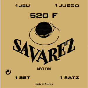 Juego Savarez Clásica Carta Roja 520-F (3ª entorchada)